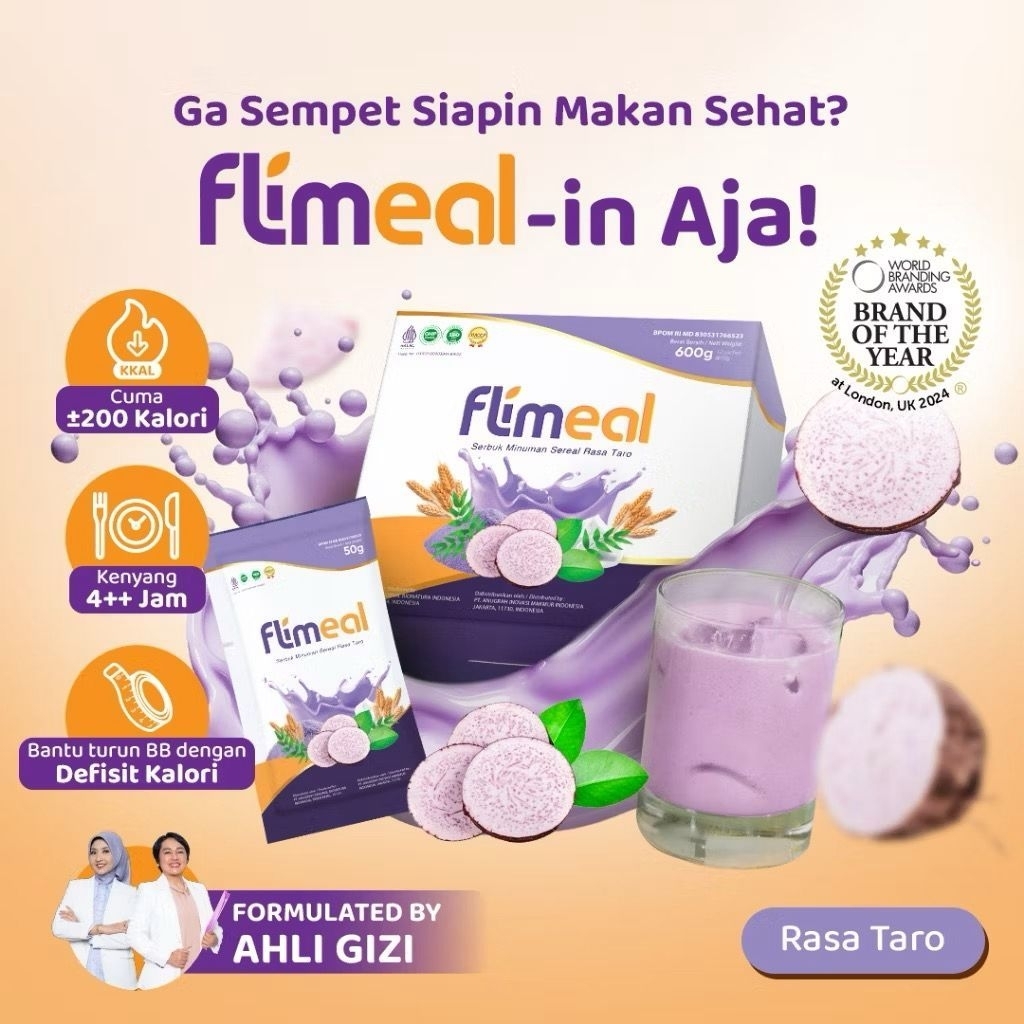 

Flimeal rasa taro - Meal Replacement