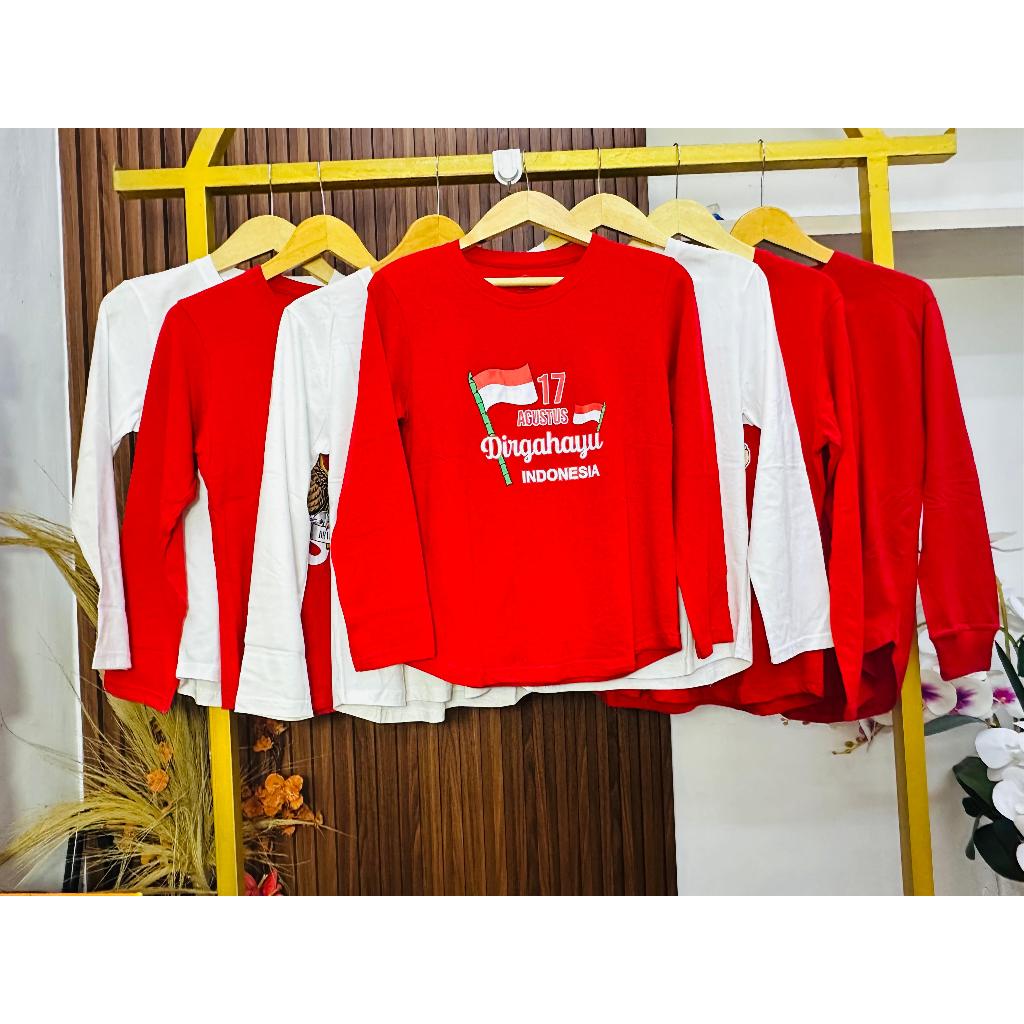 Kaos Nevada Panjang Kemerdekaan MerahPutih