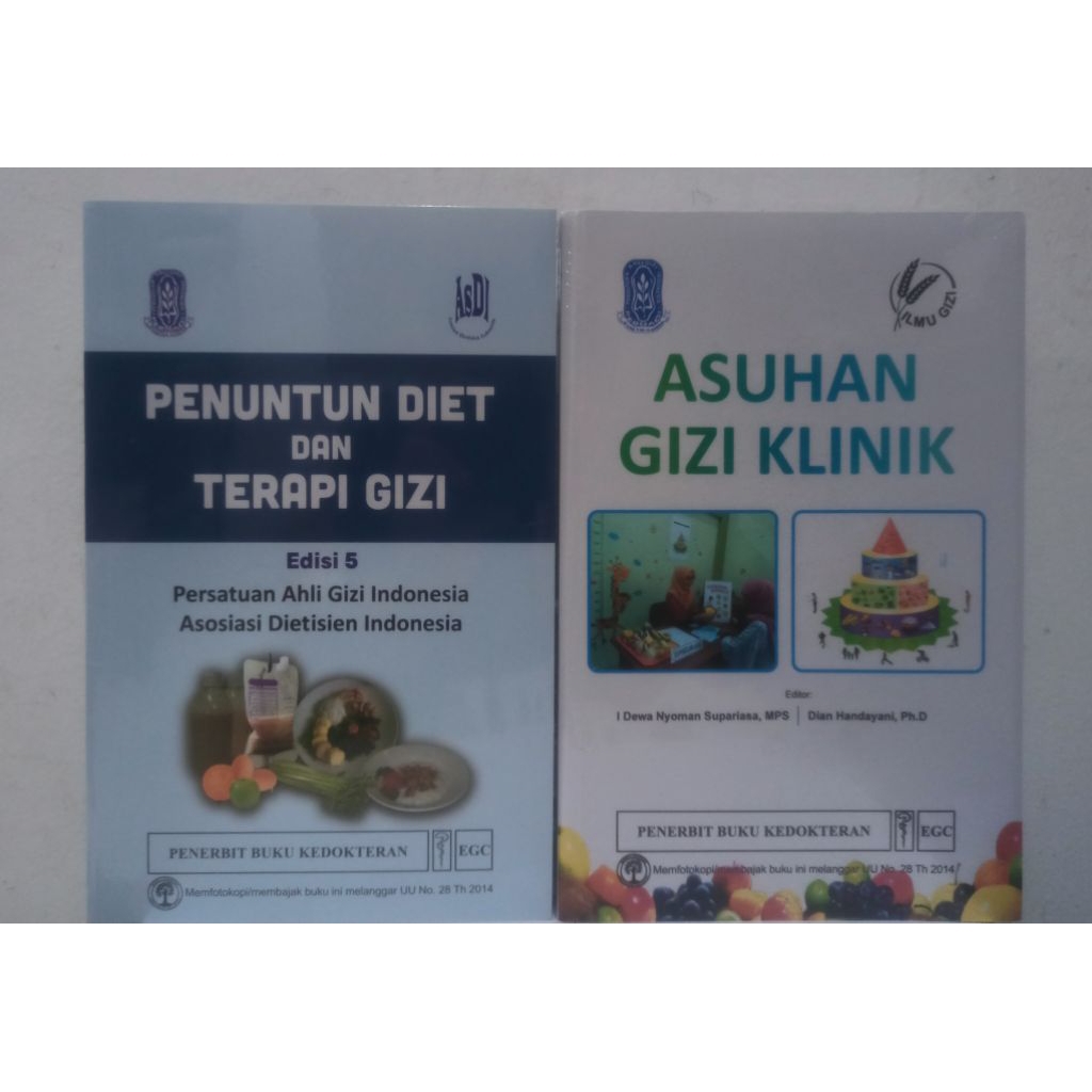 Paket Hemat Penuntun Diet dan Terapi Gizi Edisi 5 + Asuhan Gizi Klinik