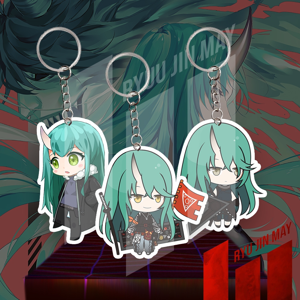 Gantungan Kunci / Keychain / Gantungan HP - Arknights - Hoshiguma