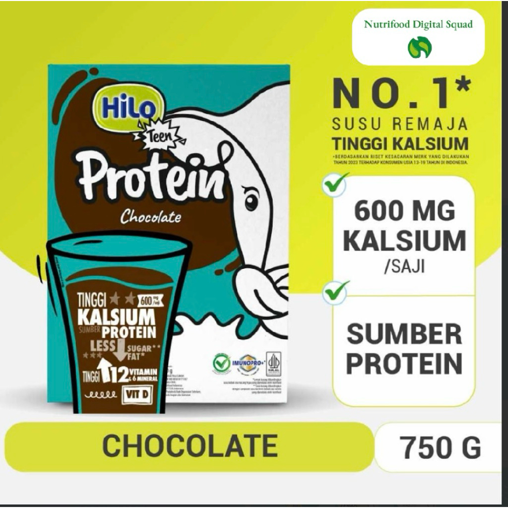 

Hilo Teen Coklat 750g