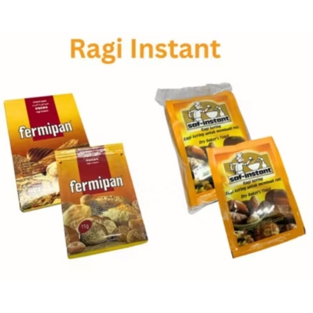 

Ragi Instan Saf Instant Dan Ferminpan Pengembang Adonan