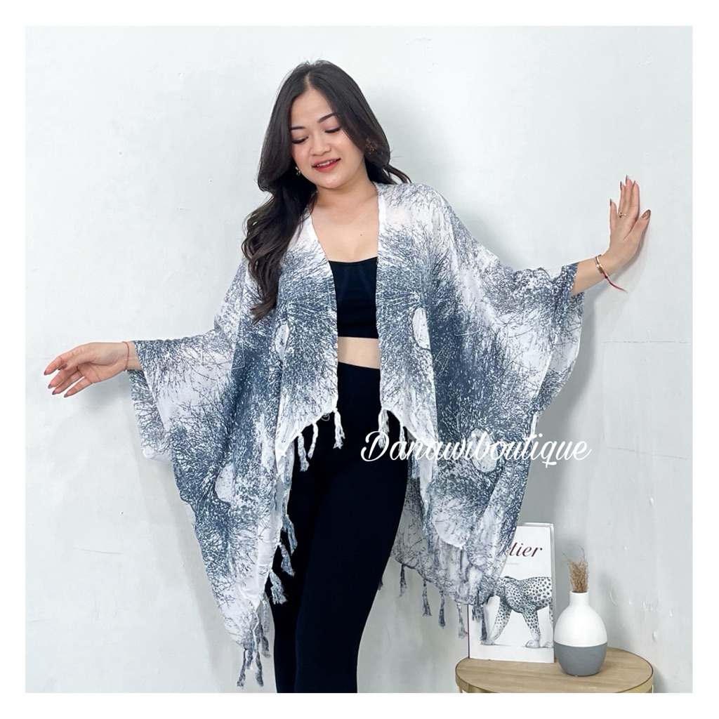 Outer Cardigan Akar | Outer Pantai Cardigan Wanita Bali