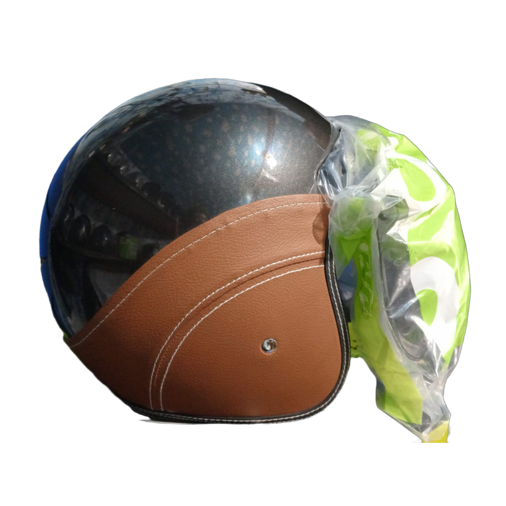 HELM BOGO MURAH KACA CEMBUNG MERK BGD AVA CUCI GUDANG