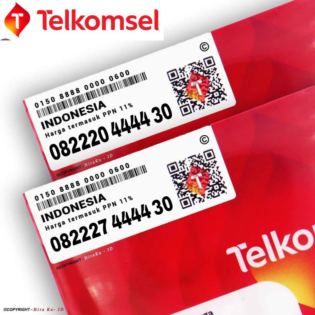 nomor cantik Telkomsel simpati 2222 4444 2222