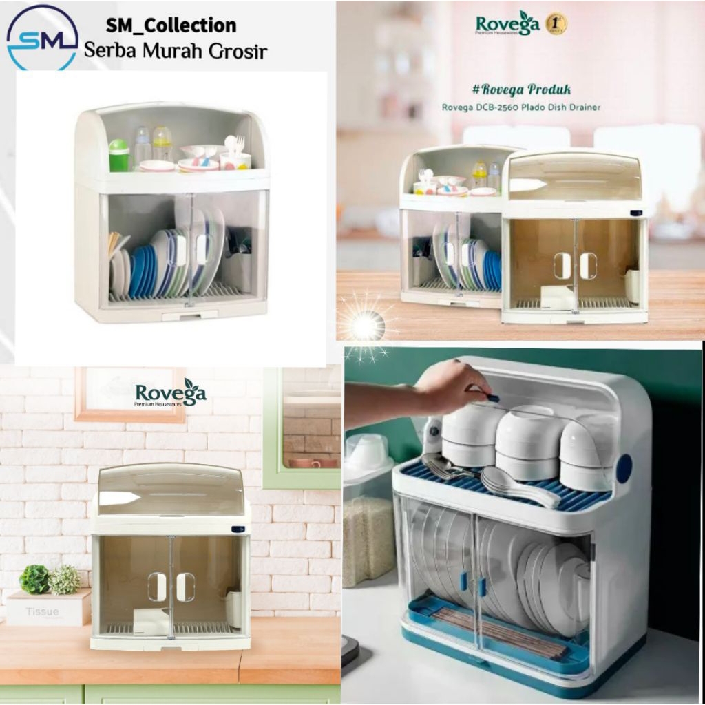 rak piring/tempat piring/rak piring tutup/rak piring serbaguna/rak piring rovega ploda dcb-2560