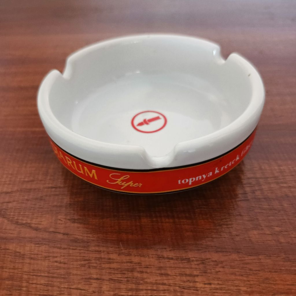 Asbak keramik antik versi djarum super