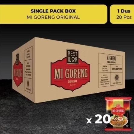 

Best Wok Mie Goreng Original 1 dus isi 20
