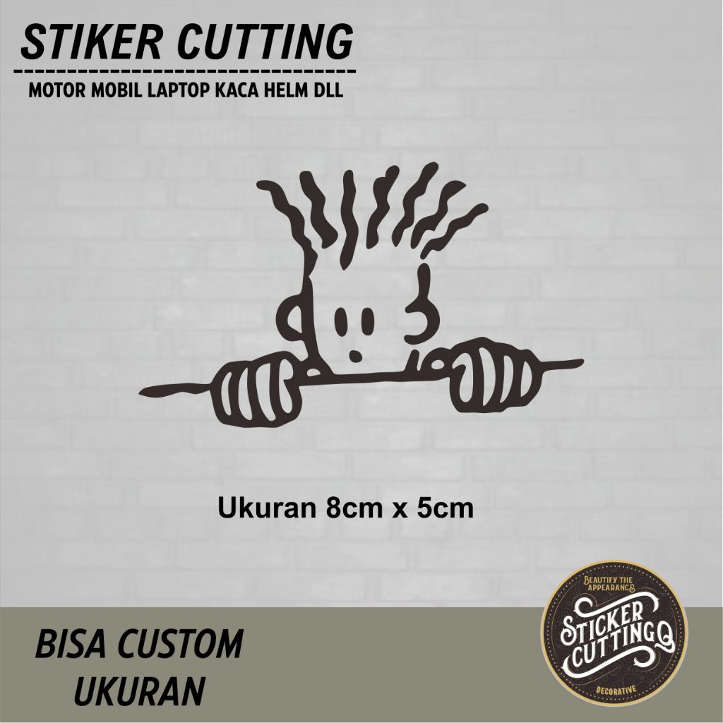 Stiker Fido Dido Sticker Cutting Laptop