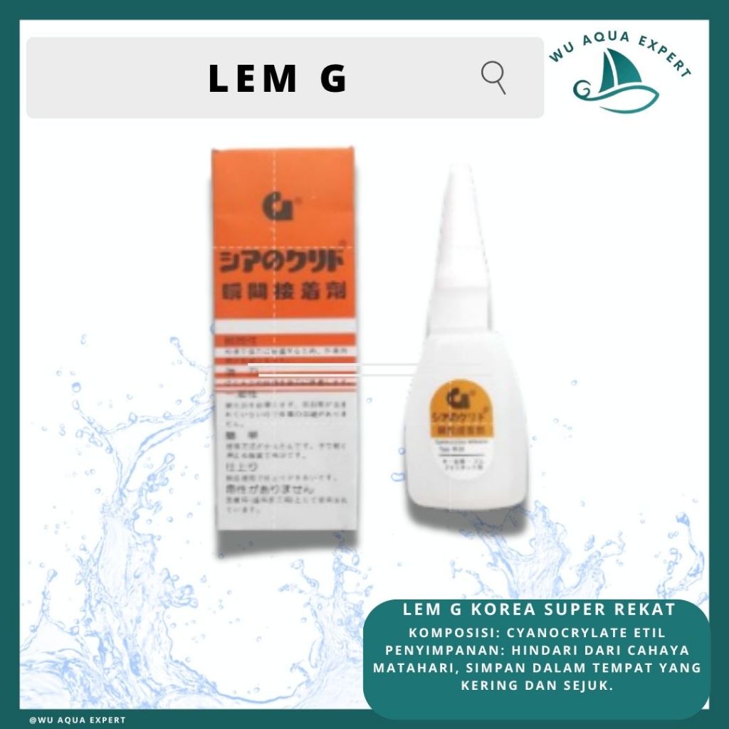 

LEM G GLEE KOREA SUPER REKAT SERBAGUNA ASLI KUAT kategori Buku & Alat Tulis, Perlengkapan Kantor, Lem