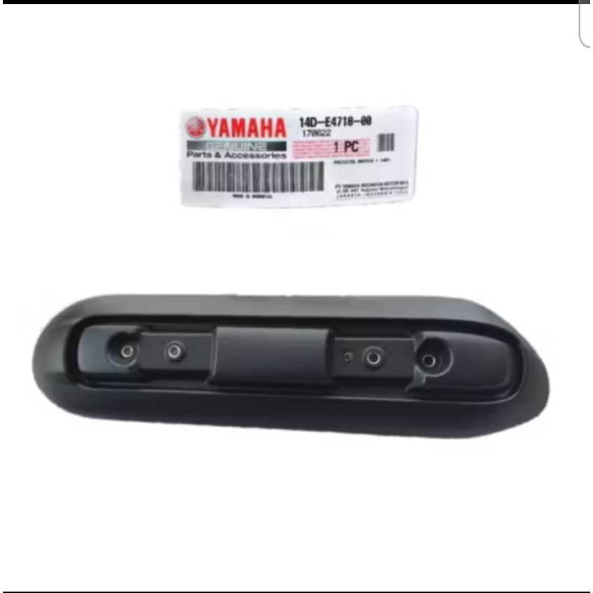 tutup cover tameng pelindung pendingin knalpot kenalpot mio soul mio smile yamaha ygp