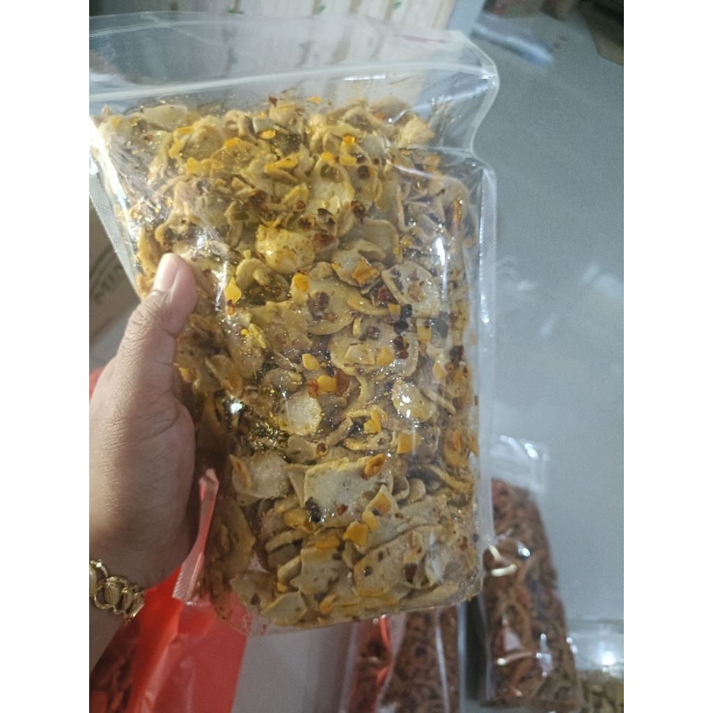 

basreng pedes daun jeruk 500 g