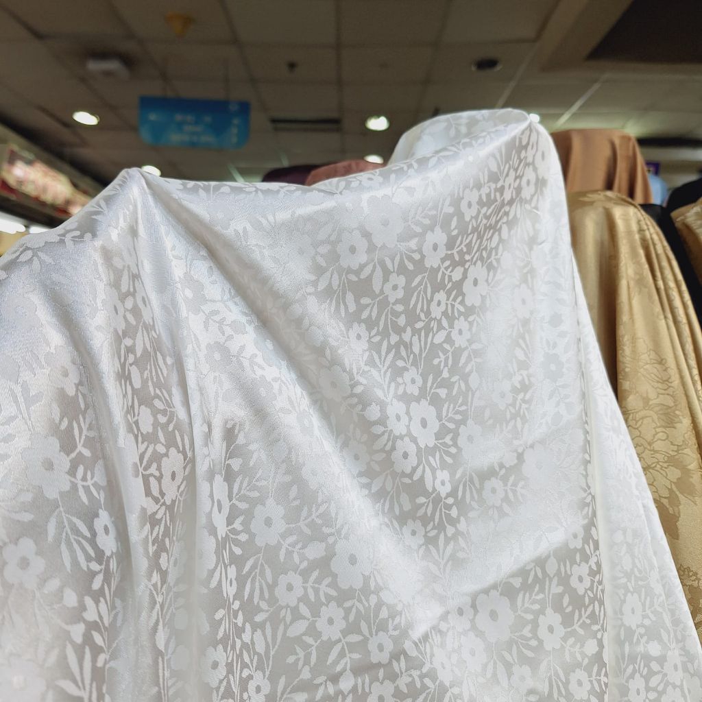 bahan kain Armani jaguar silk premium /kain jaguar silk jepang