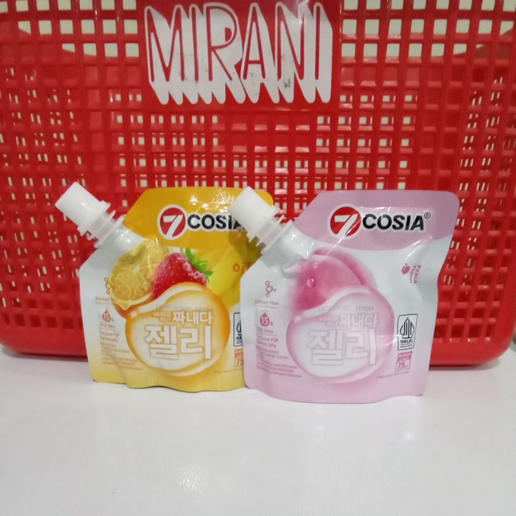 

7cosia dietary fiber squeeze jelly 75ml