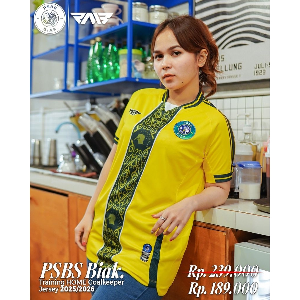 PSBS BIAK TRAINING HOME GOAL KEEPER 2025/2026 - JERSEY ONLY