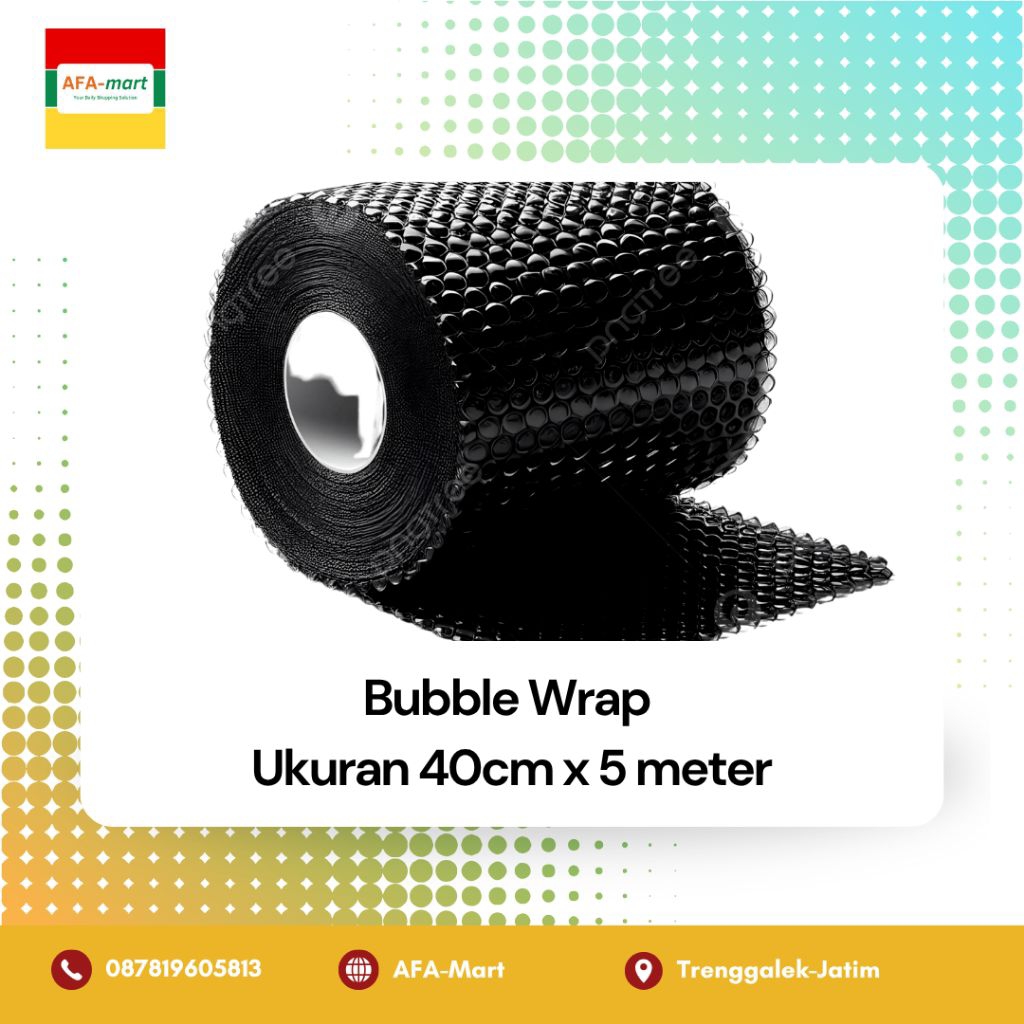 

Bubble wrap ukuran 40cmx5m