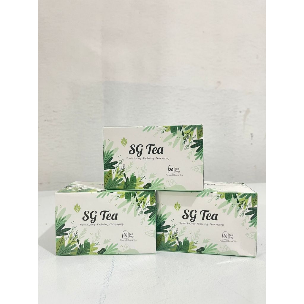 

SG TEA || Teh Sehat Ginjal / Teh Celup Tempuyung Kumis Kucing Kejilibing 20 Tea Bag