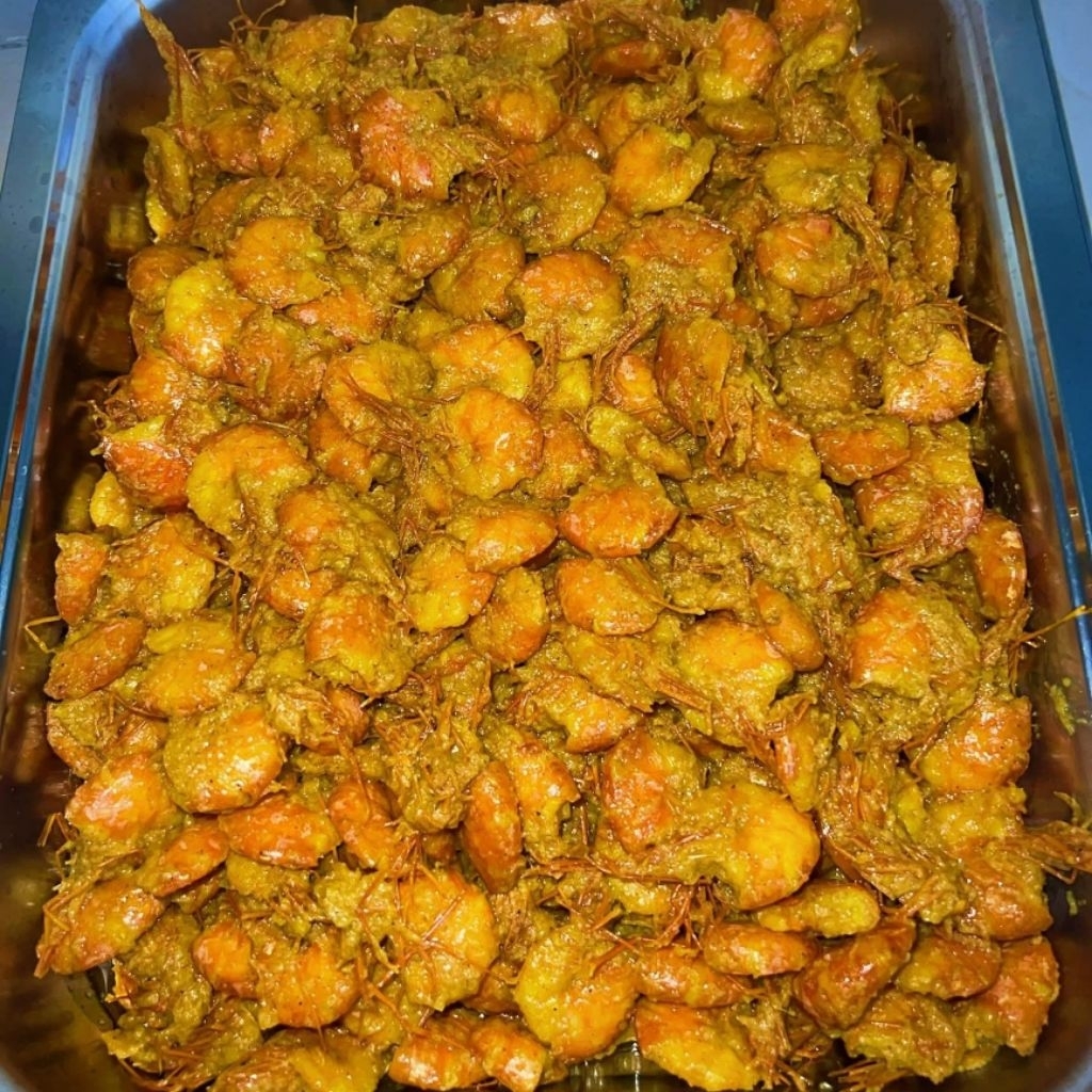 

Udang goreng kunyit