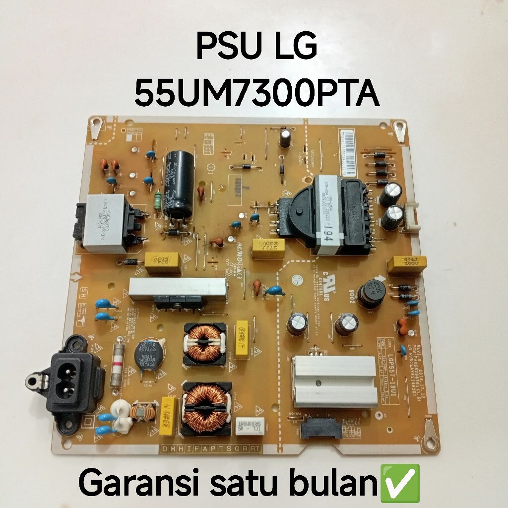 PSU POWER SUPPLY REGULATOR TV LG 55UM7300PTA - PSU POWER SUPPLY REGULATOR TV LG 55UM7300PTA