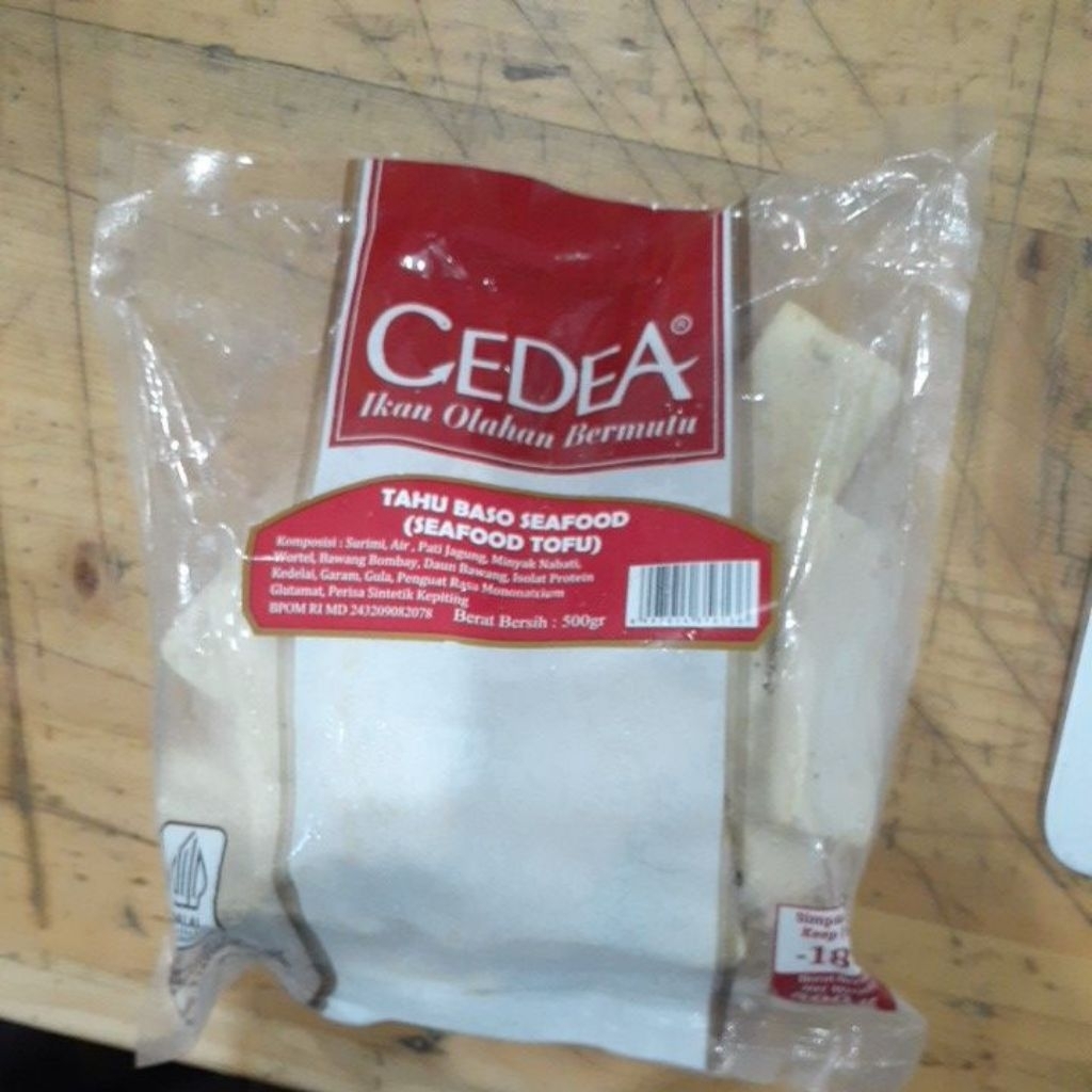 

CEDEA TAHU BASO SEAFOOD 500GR