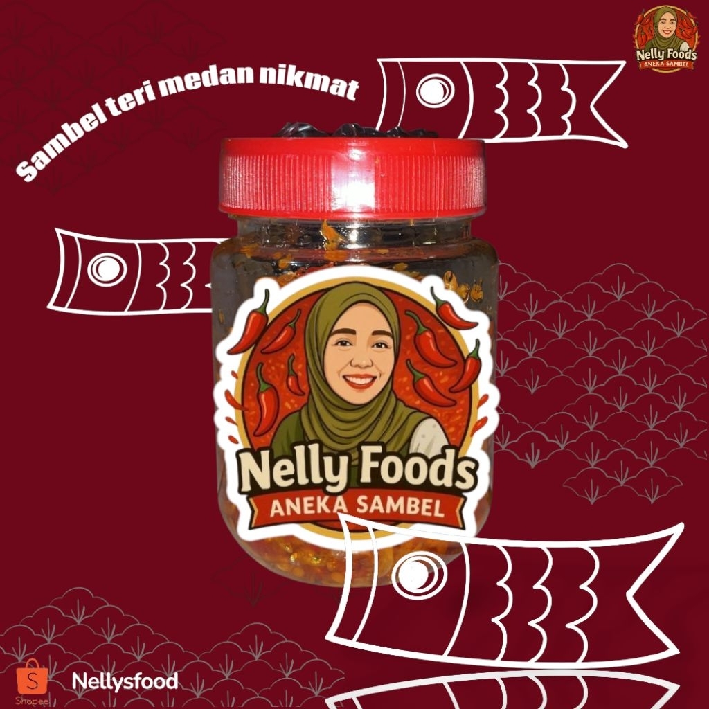 

sambel teri medan nikmat nellysfood