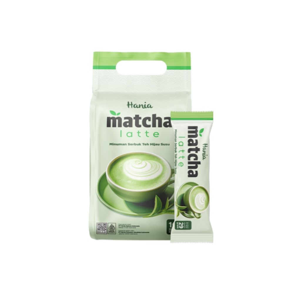 

HANIA MATCHA LATTE – Minuman Serbuk Teh Hijau Susu – 10 Sachet