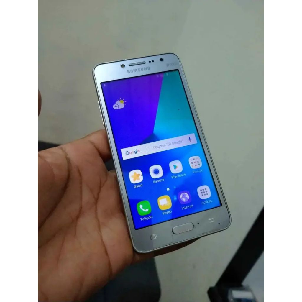 Hp samsung j2 prem/oppo a37 normal siap pakai dijamin murah bergaransi hp second