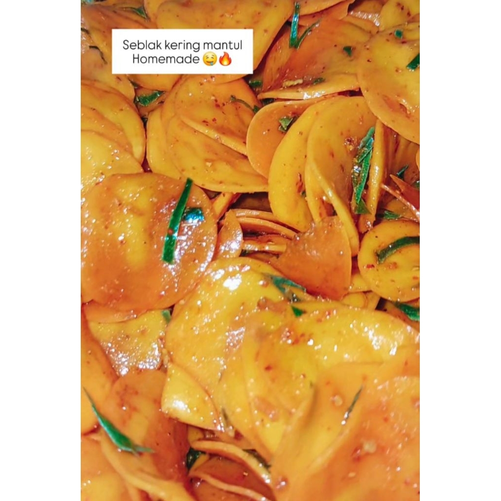 

Seblak kering pedas mantul