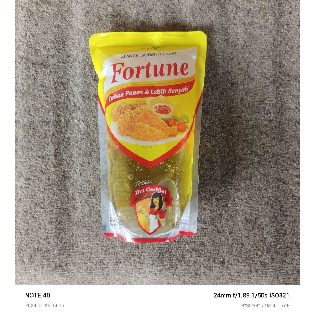 

FORTUNE ~ MINYAK GORENG 1 LITER