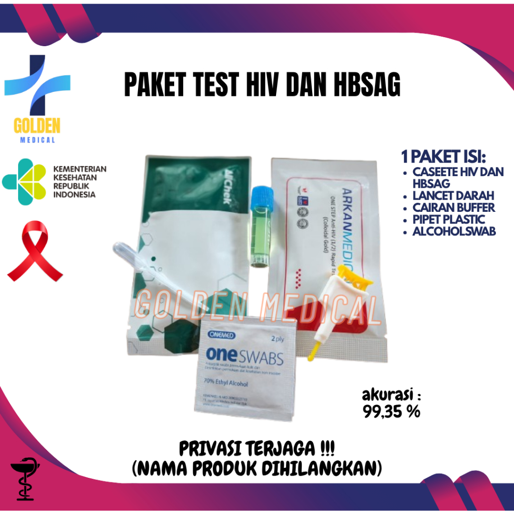 Paket Rapid Tes HIV dan HBSAG