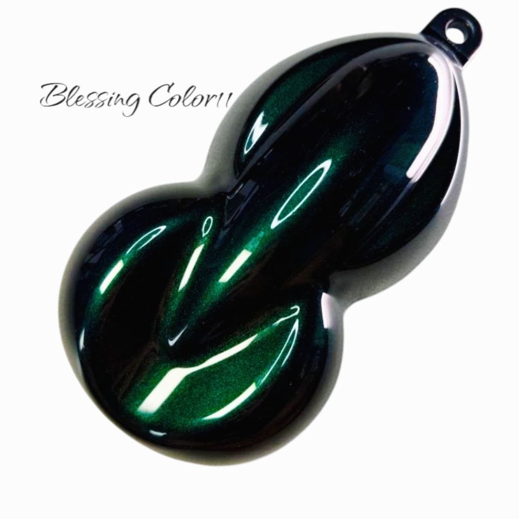 CAT DRAK GREEN METALIK PU | CAT HIJAU TUA METALIK |  CAT HIJAU BOTOL JENIS PU