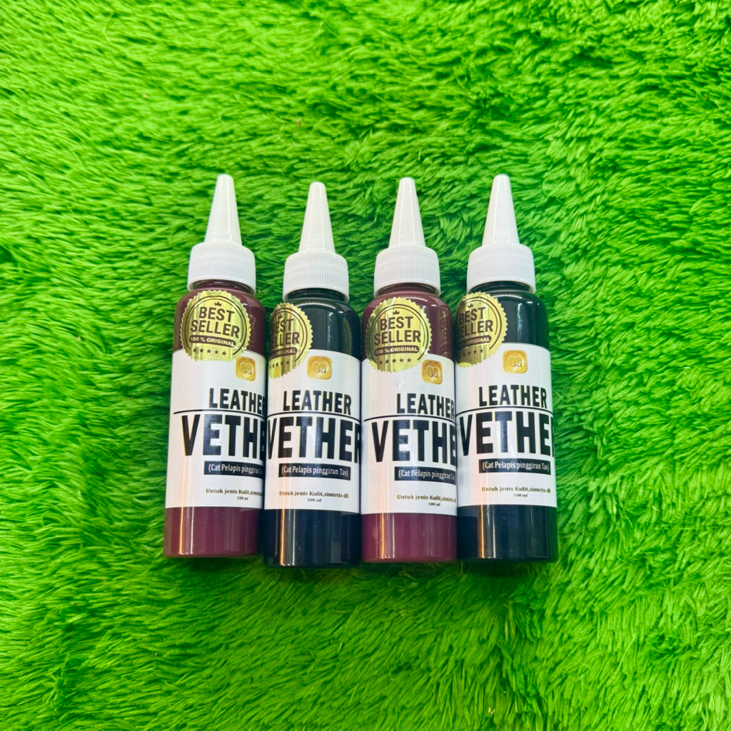 PEMBERSIH TINTA | CAT PINGGIRAN TAS | VETHER | CAT PINGGIRAN TEPIAN KULIT | TAS DOMPET KULIT