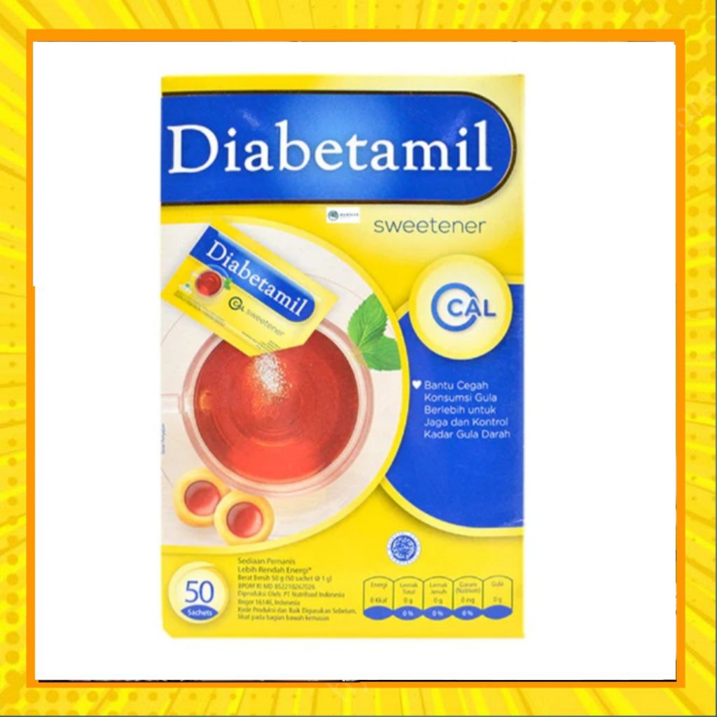 

(PRODUK DIET) GULA DIET DIABETAMIL SWEETENER