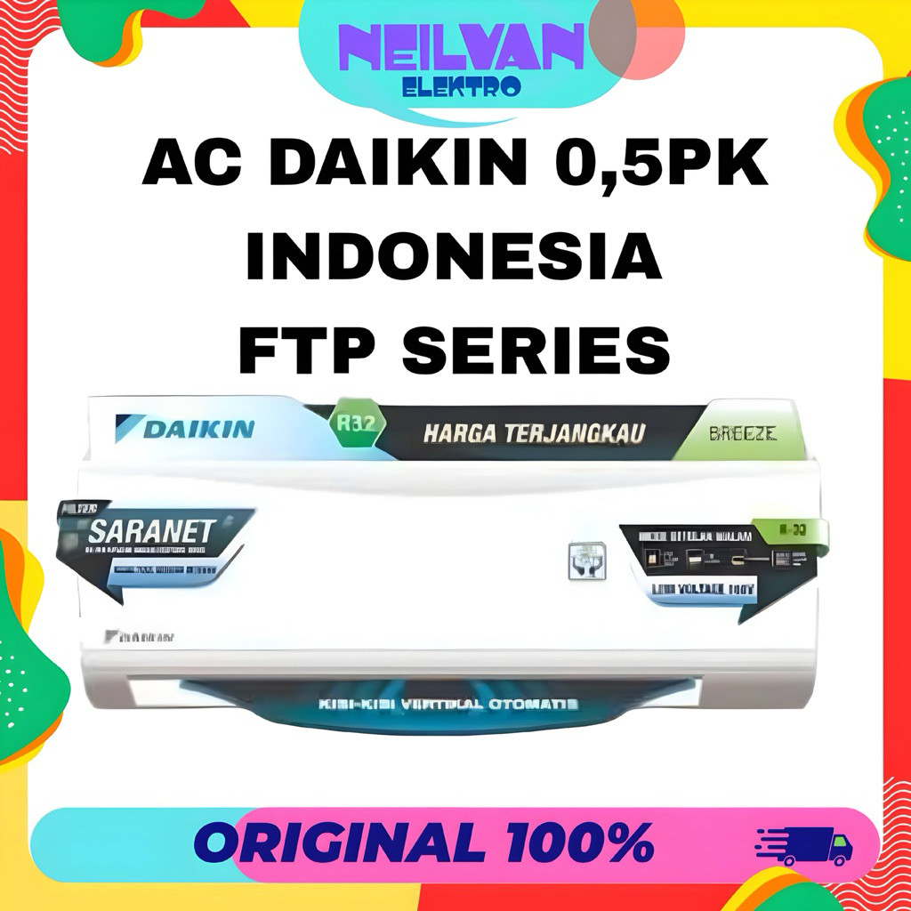 Ac daikin 1/2 pk Daikin ftp 15av ac standart breeze