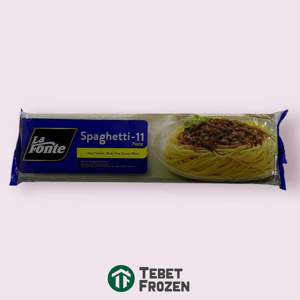 

LAFONTE SPAGHETTI 450GR - TEBET FROZEN