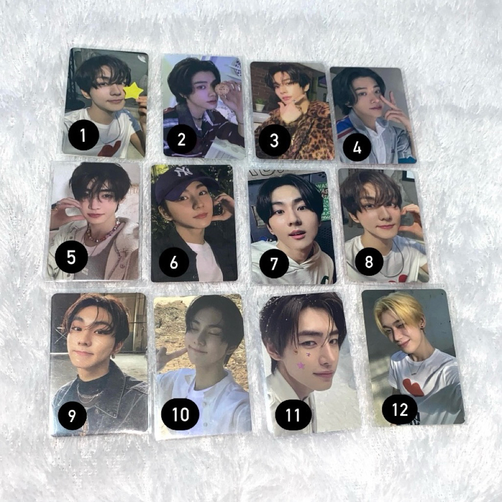 [official] photocard pc enhypen | aab jungwon sunjae jake sunghoon sunno | daydream orange blood jak