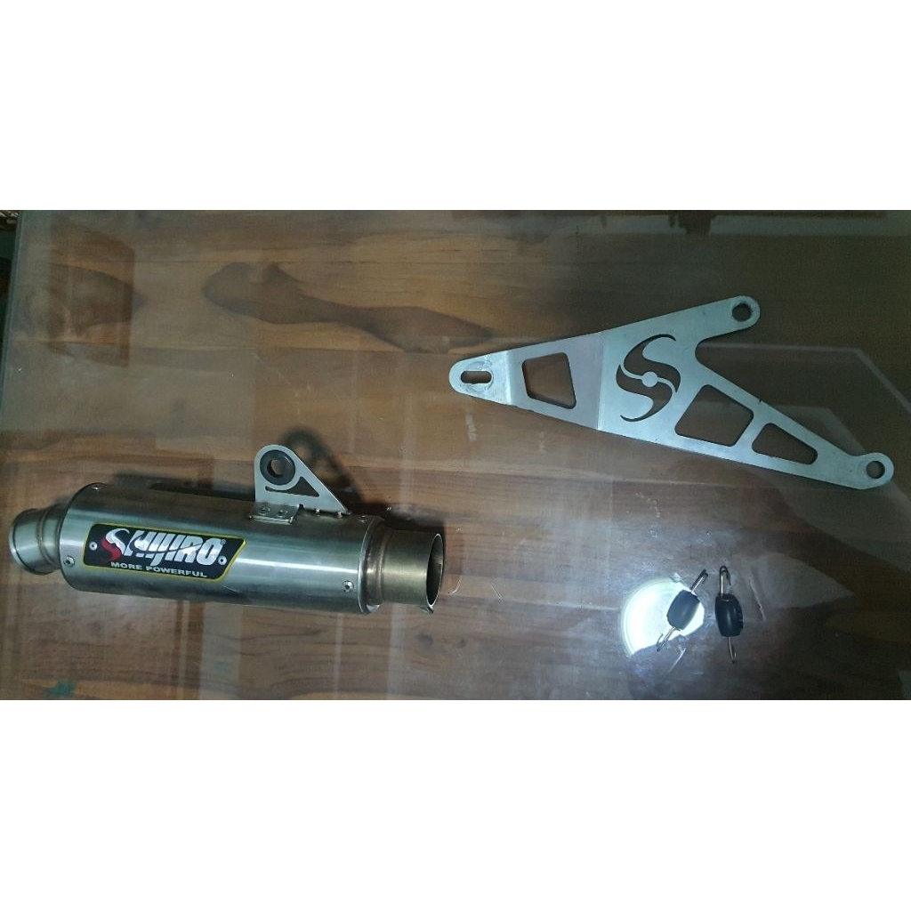 Jual Knalpot Shijiro M3 Long Inlet 50 Vespa