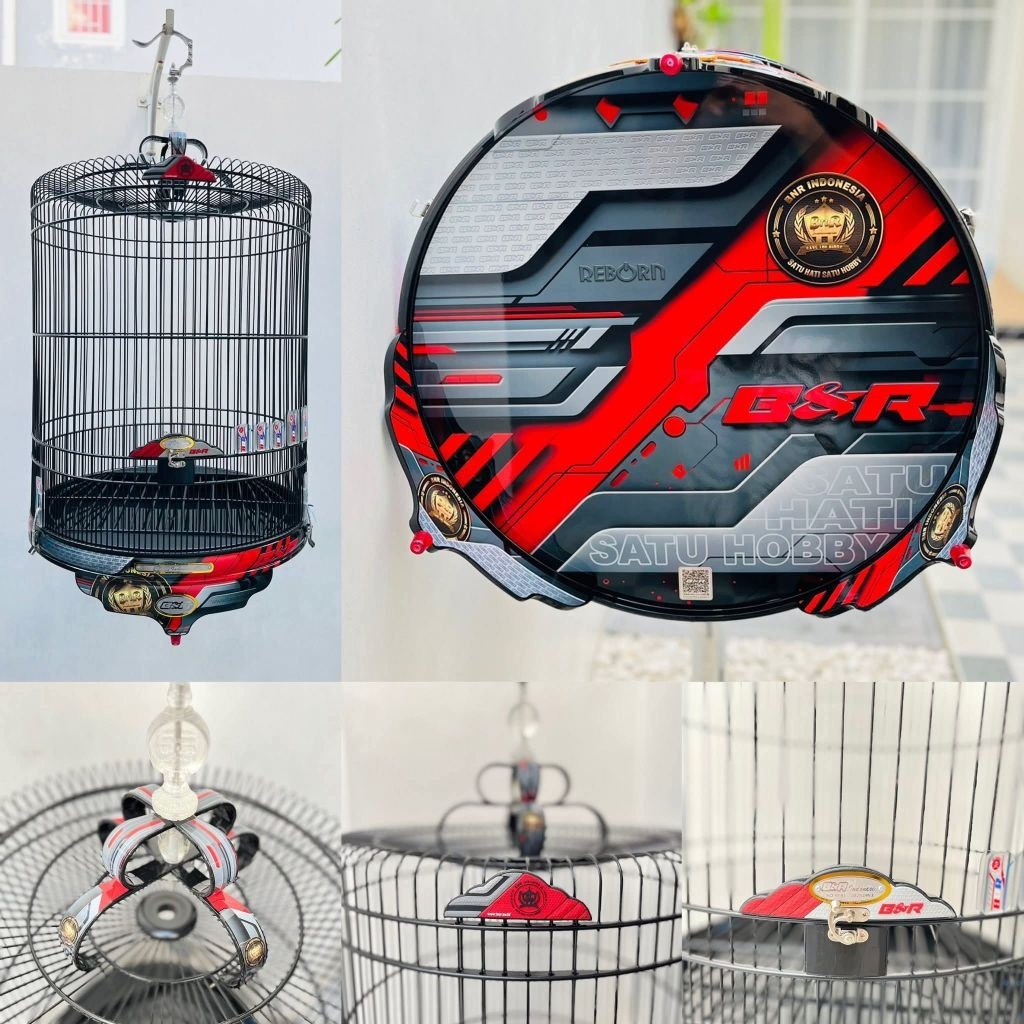 sangkar murai tebok pvc decal autobot BNR original barcode