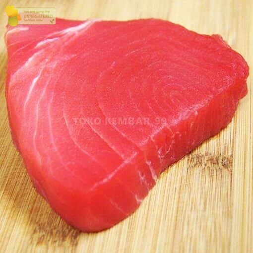 

Tuna Fillet Segar Fresh / Ikan Tuna Steak Daging Ikan Tuna Segar 1Kg