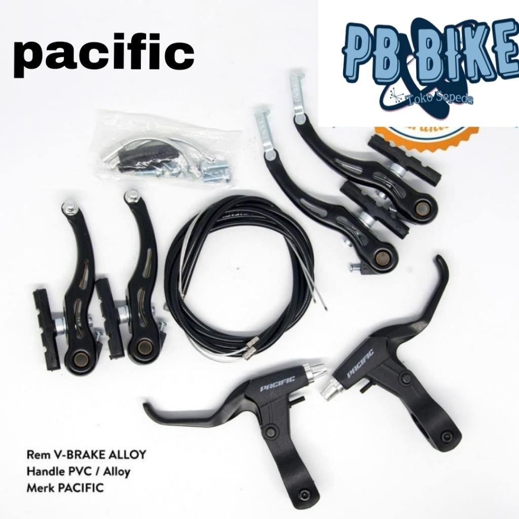 Rem V Brake Pacific Rem Sepeda V Brake Rem Sepeda Gunung MTB BMX Brakeset v brake