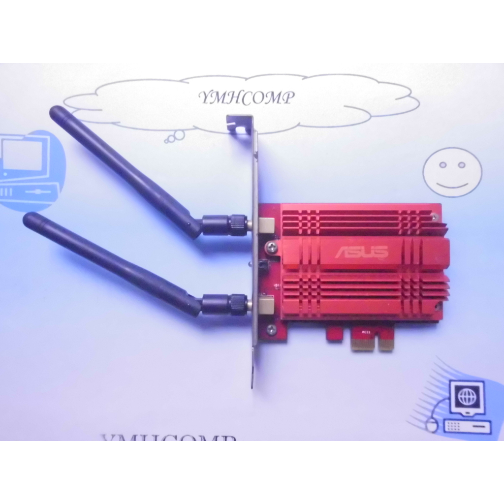 ASUS 802.11ac Dual band Wireless AC1300 PCI-E Adapter