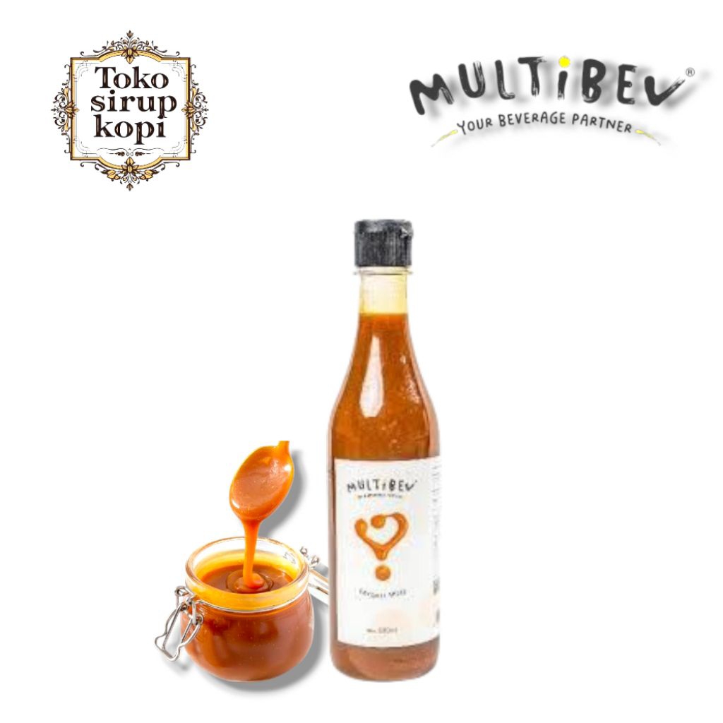 

Multibev sauce caramel kemasan 500ml -sauce caramel-topping sauce