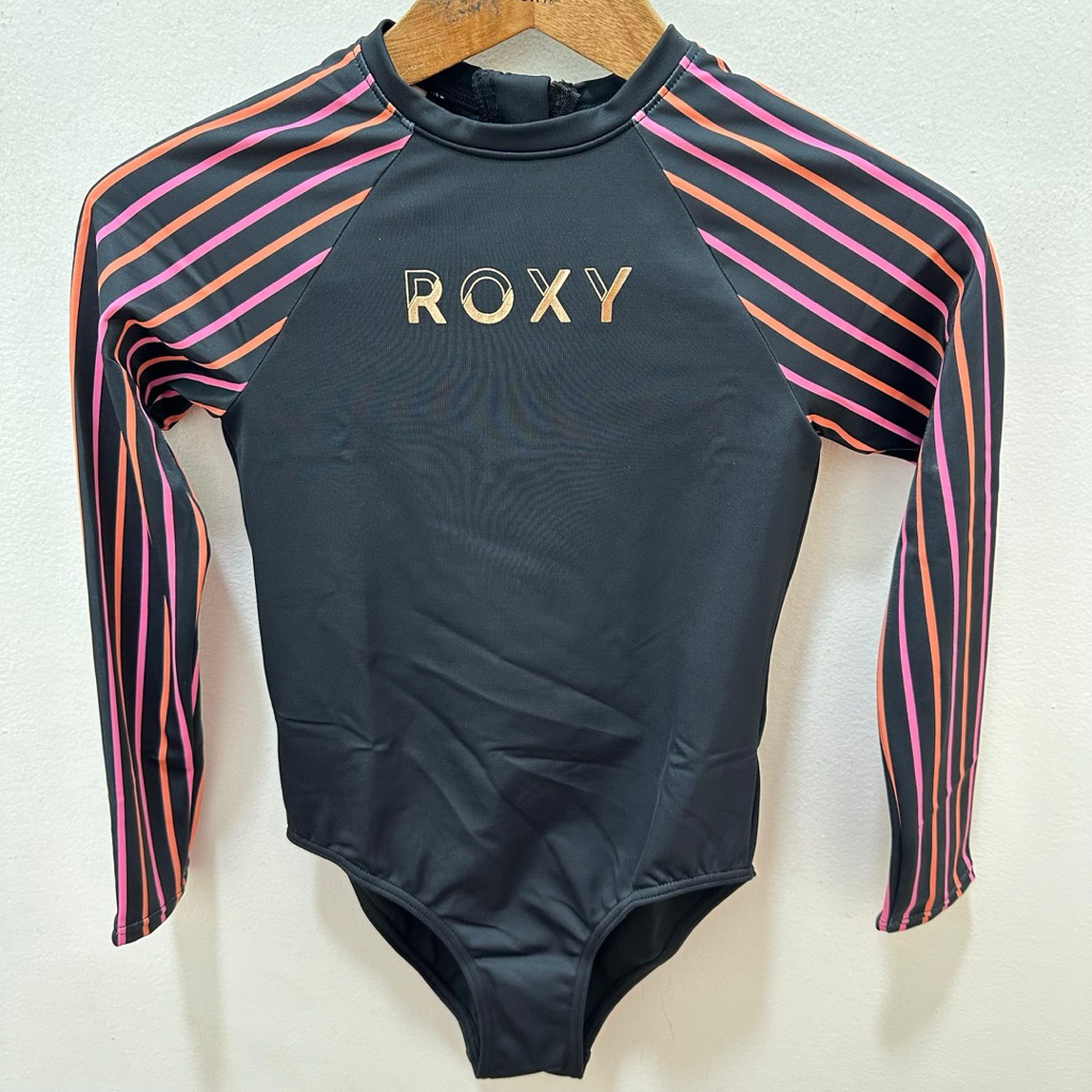 BAJU RENANG ANAK ANAK ROXY ORIGINAL ACTIVE STRIPE ONESIE