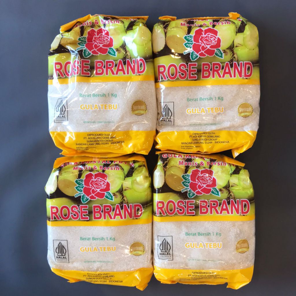 

Rose Brand Gula Pasir 1 Kg Kemasan Kuning 1 Pcs - MP GROSIR136
