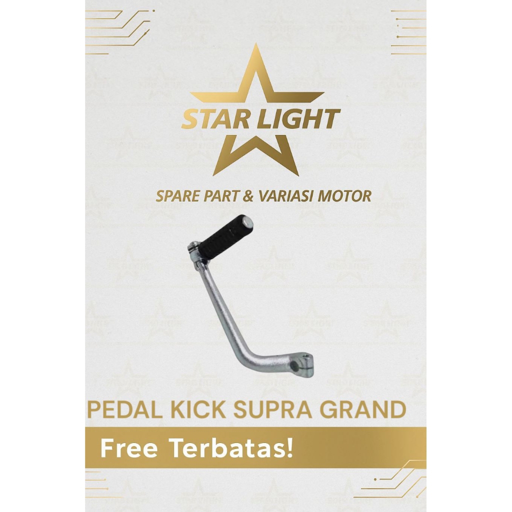 pedal engkol kick stater motor honda supra x grand prima