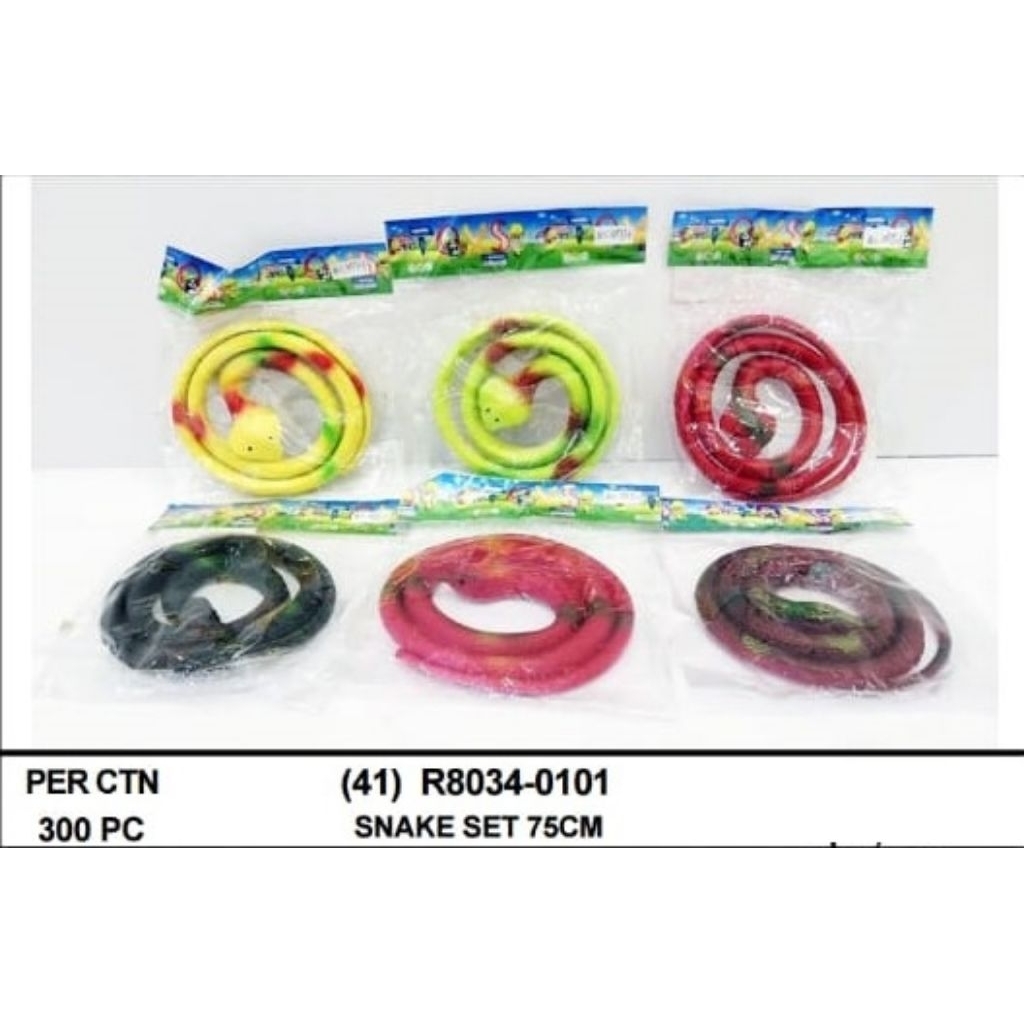 ULAR KARET MAINAN PRANK ULAR KARET MAINAN ANAK LUCU