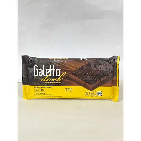 

GALETTO Coklat Batang Chocolate Baking - Galetto Dark/White/Tiramisu 180gr-250gr