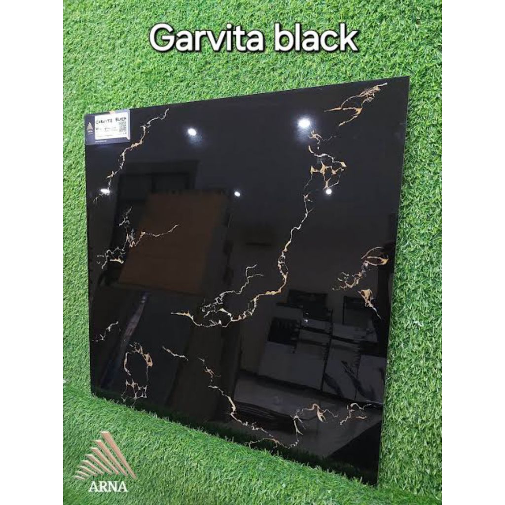 60x60 granit hitam black motif isi 4 per dus banyumas