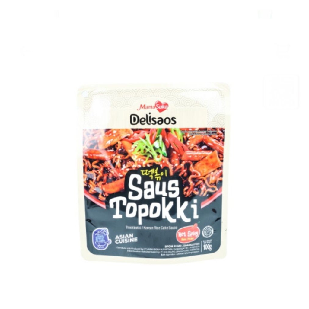 

mama suka delisaos saus topokki hot spicy 100 gr