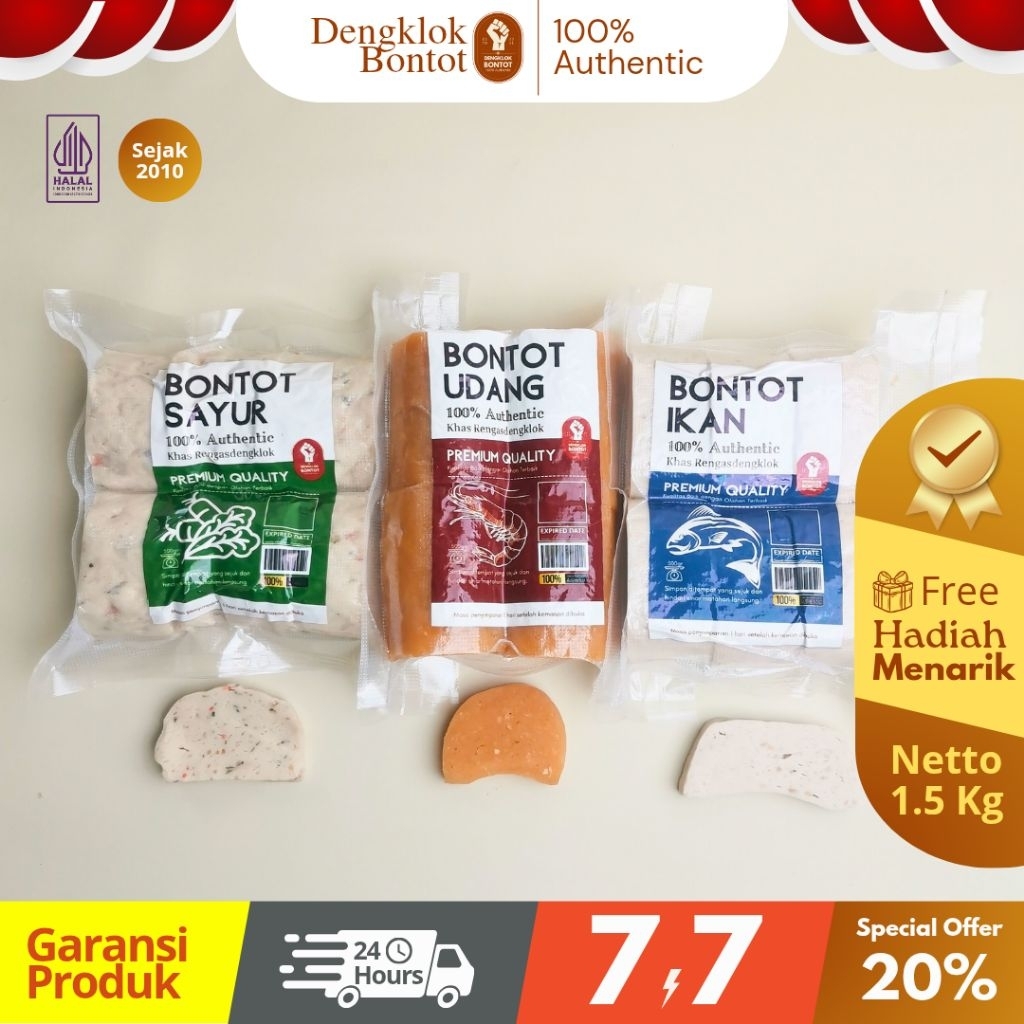 

Bontot Mix All Variant Khas Rengasdengklok | 100% Authentic Asli Karawang